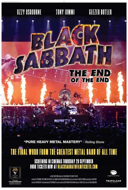 Black Sabbath the End of the End 2017