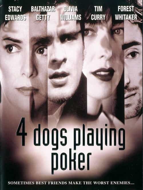 Four Dogs Playing Poker